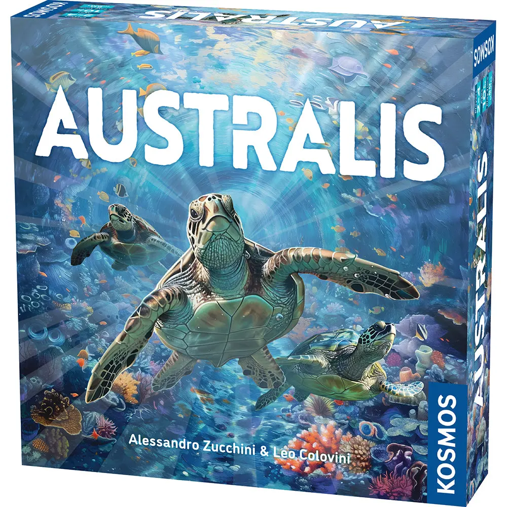 Australis Dice Drafting Board Game for 2-4 Players