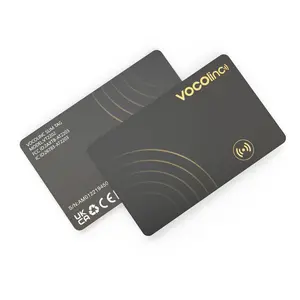 VOCOlinc Ultra-Slim Wallet Tracker Card – Apple Find My Compatible, Bluetooth Anti-Loss Smart Tag
