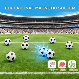Magnetic Sensing Landmine Battle Game, Football Magnetic Effect Board Game, Educational Stress Relief Toy, New Model