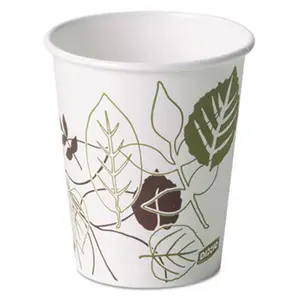 Boardwalk Disposable Deerfield Printed Multi-Color Paper Hot Cups, Model BWKDEER10HCUP - 10 oz