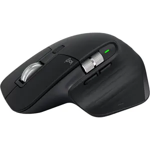 Logitech MX Master 3S - Wireless Performance Mouse with Ultra-fast Scrolling, Ergo, 8K DPI, Track on Glass, Quiet Clicks, USB-C, Bluetooth, Windows, Linux, Chrome - Graphite