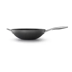 Calphalon Premier Hard-Anodized Nonstick 13-Inch Flat Wok