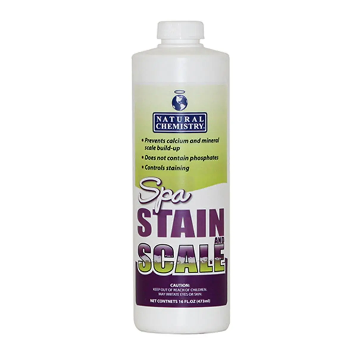 Natural Chemistry Spa Stain and Scale Free Treatment - All-Surface Compatible, Stain-Controlling, Phosphate-Free Aquatic Care Solution, Compatible With All Surfaces, Controls Staining