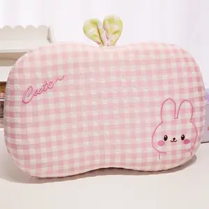 Bubble Grid Plush Pillow Cushion, Home Decor Accent Piece, Medium Polyester Fiber, Ideal for Sofa Bed Lumbar Support, Perfect Gift Choice