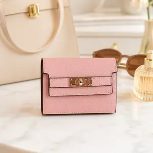 Women's Fashionable Solid Color Card Holder, Casual Versatile Card Holder, Lightweight Card Holder for Daily Use, Women's wallet