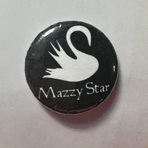 Mazzy star 1.25 inch Pin Button Badge - music artist mazzy star merch pinback buttons pins