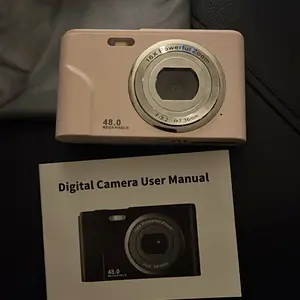 Product Review of Auto Focus Digital Camera, 1 Count Full HD 1080P/48MP Mini with 32G Memory Card, Ff (F/3.2, f=7.36mm), 16x Zoom for Teenagers Beginners, Mini Camera, Electronic Portable Camera from k**a