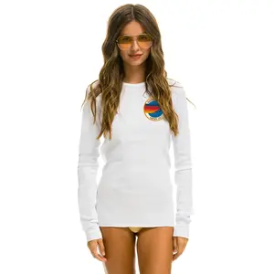 AVIATOR NATION ASPEN THERMAL - WHITE