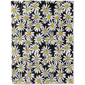 Daisy Blanket Soft Flannel Blanket for Sofa Bed Warm and Lightweight for Boys Girls Adults 50 Inch X 40 Inch