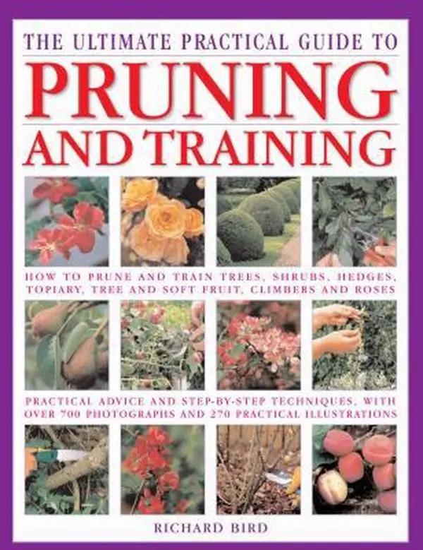 USED-The Ultimate Practical Guide to Pruning and Training: How to Prune and Train Trees, Shrubs, Hedges, Topiary, Tree and Soft Fruit, Climbers and Roses by Richard Bird (Hardcover)