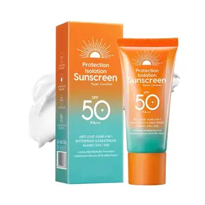 Sunscreen for Face, UV Defense Hydro Calming Sunscreen, SPF 50+, with Vitamin C, Moisturizing Daily Protection for Sensitive Skin, 1.7 Fl Oz