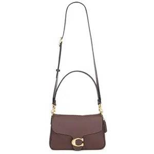 Coach Smooth Calf Leather Soft Tabby in Maple