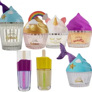 Jafra Different aromas sweetie for girl in glass bottle and box