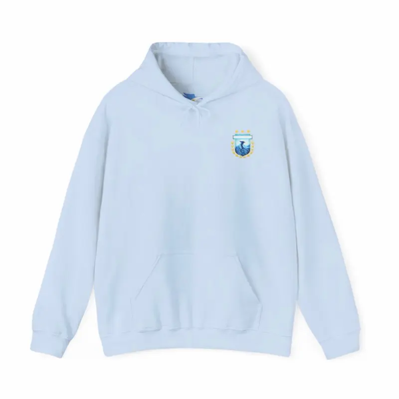Men's Argentina Sweatshirt, Menswear Casual Ribbed Sport Streetwear Top for Sports & Outdoor Activities