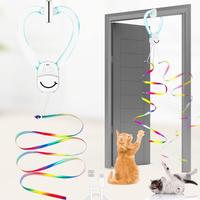 Rotating cat toy (white)