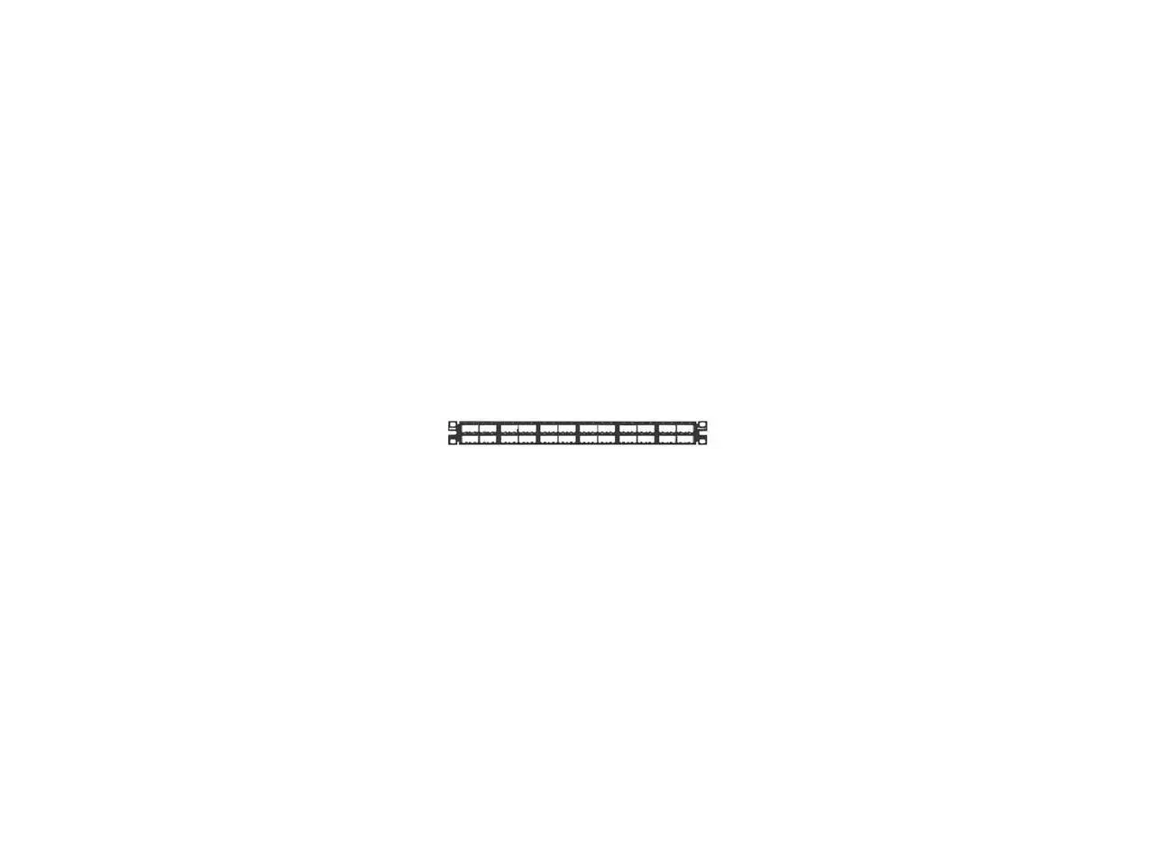 Panduit CPP48HDEWBL 48-Port 1U Modular Patch Panel Panduit CPP48HDEWBL 48-Port 1U Modular Patch Panel