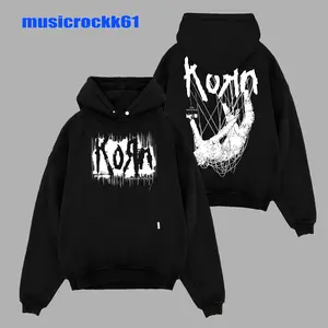 Retro NEW Vintage 90s KORN American band HOODIE , Korn T-Shirt , Music Graphic Tee, Rock Band Shirt, Retro Music Tee, Rock Music Lover Shirt, Vintage Band Shirts Casual Comfort Cotton Fabric Fit Top , Top Men's and Women's Clothing . Streetwear