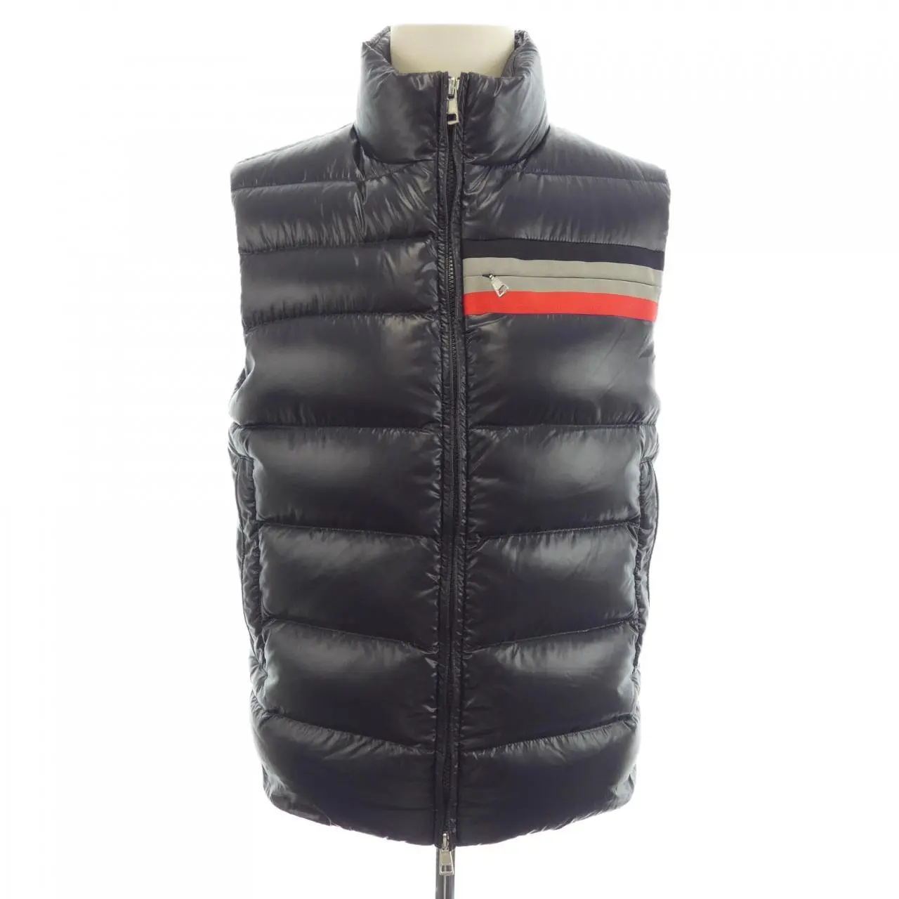Pre-owned MONCLER Nylon Small Leather Goods PARPAILLON Down Vest