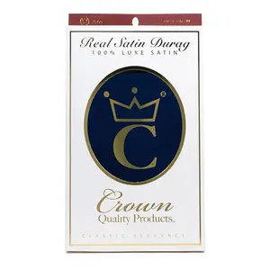 Navy Satin Durag