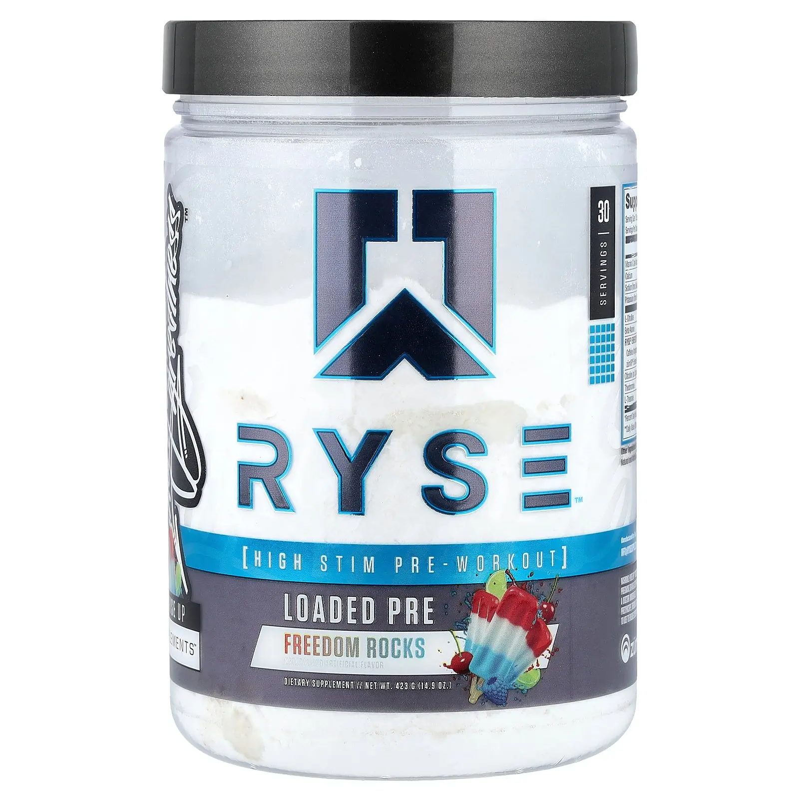 RYSE Loaded Pre, Freedom Rocks, 14.8 oz (420 g)