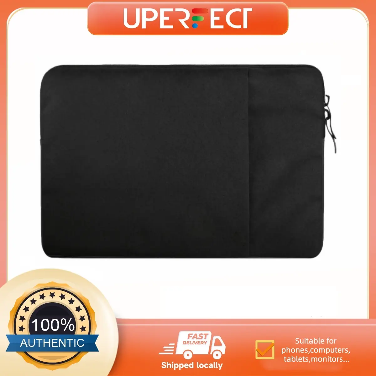 UPERFECT Bag - Portable Laptop Bag. Protective case for easy carrying. Waterproof monitor bag. Suitable for 15.6, 17.3, and 24-inch laptops or monitors.