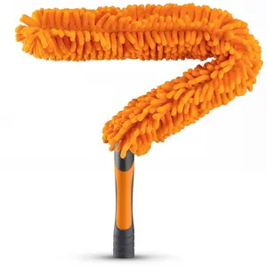 Flexible Ceiling Fan Cleaner Duster - Fits All Extension Poles with Standard US Acme Thread (Pole Sold Separately)