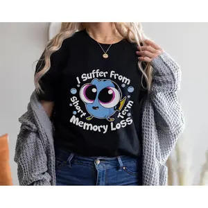 I Suffer From Short Term Memory Shirt, Cute Regal Blue Dory Family Trip Shirt