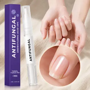 Antifungal Undecylenic Acid 25% Toenail Fungus Pen for Nail Care and Appearance Improvement Portable Liquid Solution with Brush Applicator 4ml 0.14 Fl Oz mothersdaygift Summer Vibes