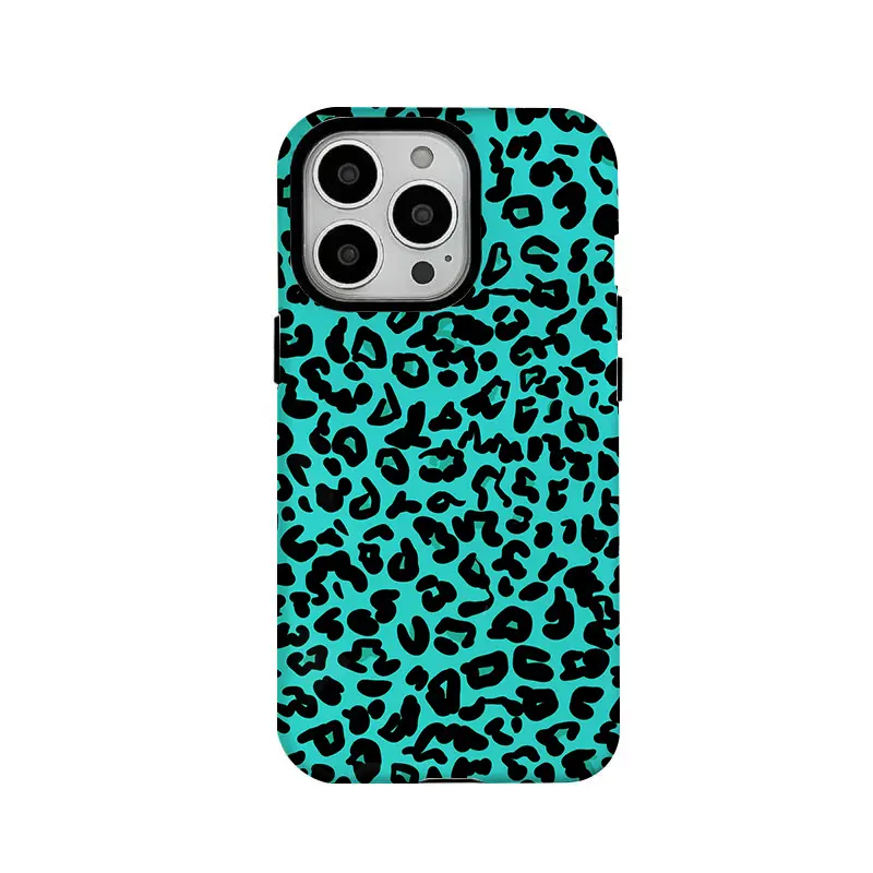 Classic Leopard Print Phone Case with 360° Full-Body Wrap & Durable PBT Material Compatible with iPhone 17 Pro Max/17 Pro/17 Air/17/16 Plus/15/14/13/12/11 Perfect Festive Gift
