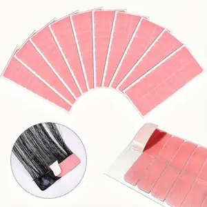 Double Sided Invisible Hair Extension Tape, 10pcs/set Hair Extension Tape, Heatless Styling Tools for Women & Girls, Hairdressing Tools