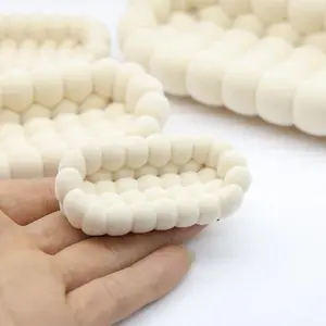 1:12 Dollhouse Miniature Bubble Cloud Sofa Minimalist Style Furniture Model Living Room Scene Desktop Decoration