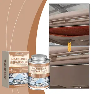 Automotive Flexible Roof Repair Glue - Car Interior Roof Lining Fabric Adhesive, Leather Crack Renovation Tool