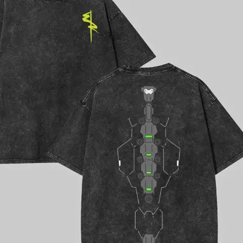 Men's Oversized Classic Round Neck Short-Sleeve Graphic T-Shirt - Soft Washed Cotton, Retro Cyberpunk Streetwear Apparel, Plus-Size (2XL,3XL) Men's Shirts Graphic Tee, Casual Relaxed Fit Tops, Cold Wash, 7-Day Return/Exchange, Free Expedited Shipping