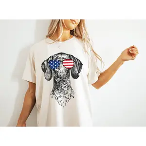 German Shorthaired Pointer 4th of July Shirt