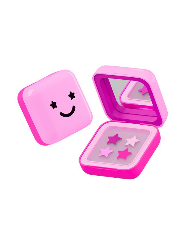 Starface Hydro-Star Pink Pimple Patches + Big Pink Compact, 32 ct