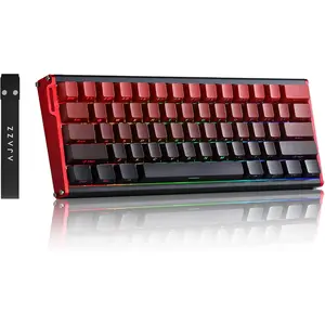 Alux60-60% Mechanical Gaming Keyboard Wired,   Hot Swappable, Rapid Trigger Hall Effect  Switches, 8K Hz Polling Rate, RGB Small Keyboard for /Win (Red)