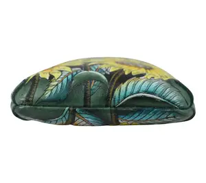 Anushcka Painted Leather Eyeglass Pouch
