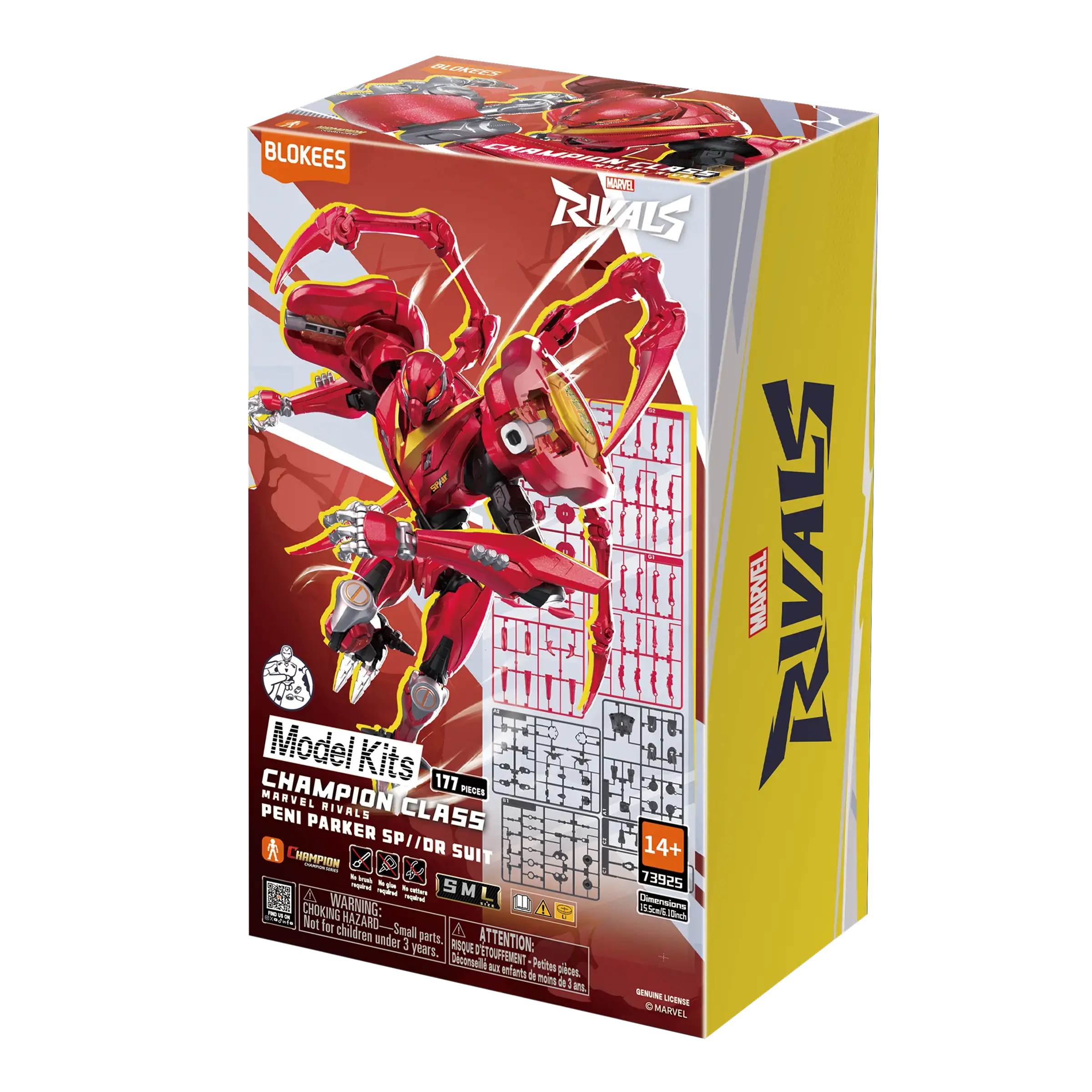 Blokees Marvel Rivals Champion Class Peni Parker SP//DR Suit Model Kits