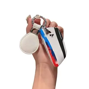 For BMW 4 Series Key Fob Cover Shell Case Keychain Keyless Entry Flip Key Fob Replacement cartoon  key  case keychain fit Keyless Entry  car  key  protective  case car key fob cover keyless entry key  protective  cover
