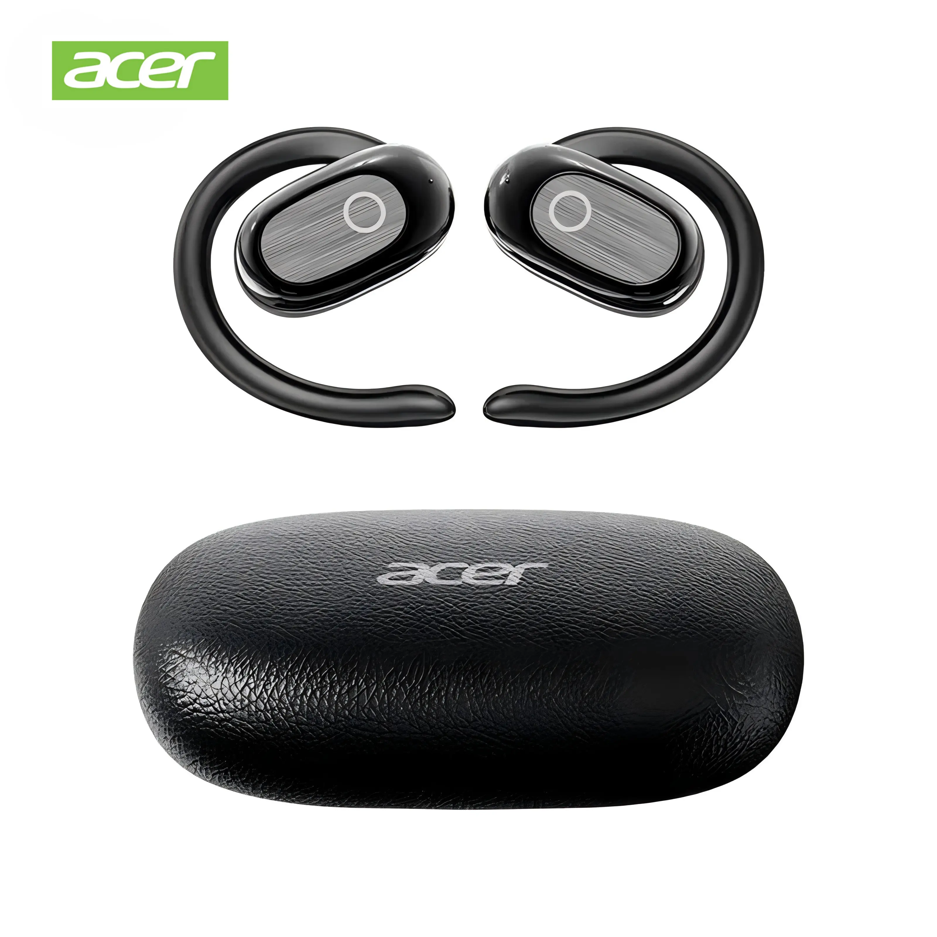 Acer OHR553 Wireless Headphones with HIFI Sound Quality, Truly Wireless, Omnidirectional Stereo, Low Latency, Large Battery Capacity, Long Battery Life, for Running, Workout, Driving, Back to School–Gift