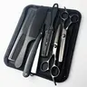 Hair Cutting Scissors Kit, 6 Counts/set Barber Use Tools Haircut Kit, Professional & Equipment Haircutting Tool Accessories, New Craftsmanship Shears & Tool Set for Salon & Home, Hair Cutting Kits