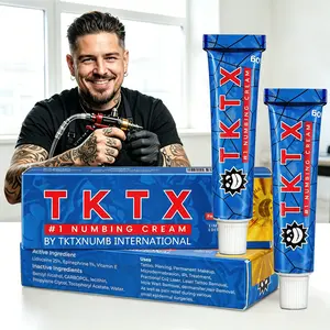 TKTX Tattoo Numbing Cream 2Pack - Limited Edition 99% Very Strong - For Painless Tattooing - Tattoo External Cream (10g)