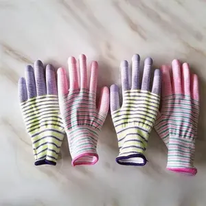 5 Pairs Esd Safe Zebra Gardening Gloves, Anti-Slip, Durable, Aesthetic Work Gloves, Ideal for Gardeners and DIY Enthusiasts