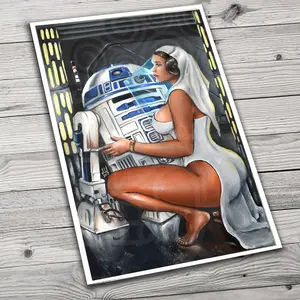 JEREMY WORST R2PMP2 Dress Limited Edition Signed Poster and Prints Fan Art Wall Décor Decor Photo Decoration Room Artistic Ornaments