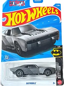 Hot Wheels Batman Batmobile 1/5 Scale Die-Cast Car Model Collectible Toy for Kids Ages 3+