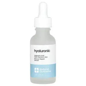 Natural Outcome Hyaluronic, Rescue Repair Serum, Fragrance Free, 1 oz (30 ml)
