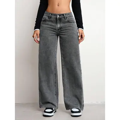 Baggy Jeans Hollister Jeans Lab High Rise Hollister Jeans TikTok Shop