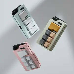 Pad toy keyboard with 3 colors to choose from, plastic stress relief model, with replaceable axle body