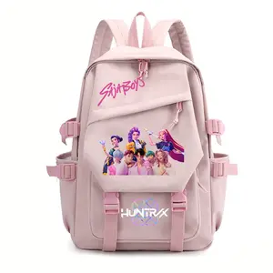 2026 New KPOP Witch Hunters School Bag Large Capacity Casual Backpack Reducing Burden Backpack