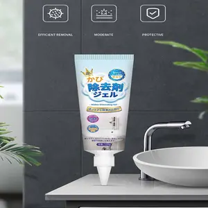 4.23 Oz Mold Removal Gel for Washing Machine Rubber Gaskets, Deep Mold Removal, Sharp Nozzle Design, Effective Cleaning Tile Grout Lines（1pcs）